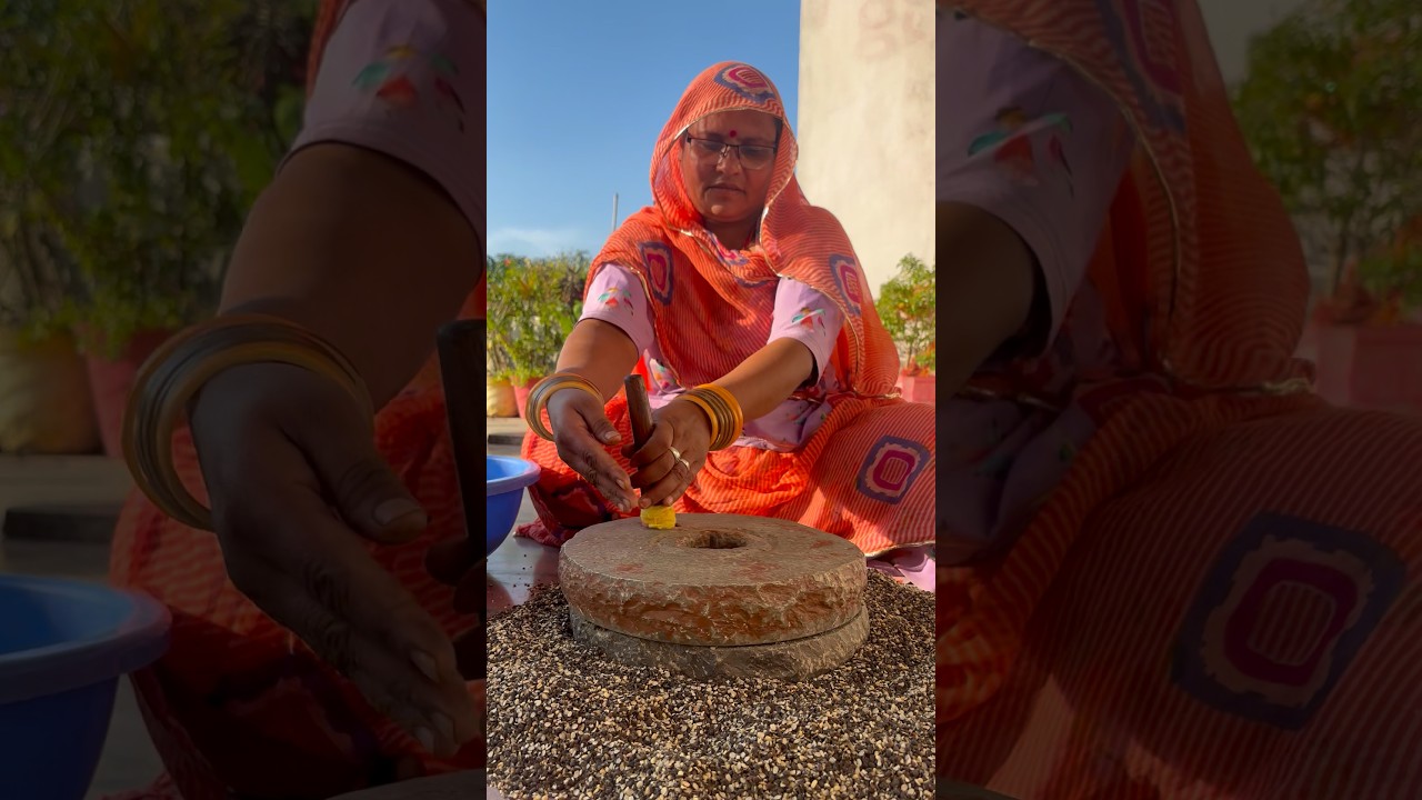 आज पहली बार दाल मखनी बनाई और खाई😃 Rajsthsni village lifestyle #dalmakhni #viral #minivlog #recipe