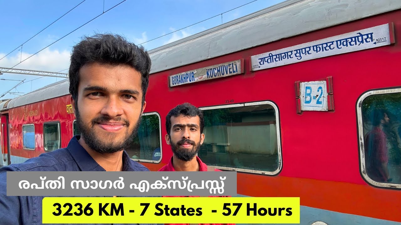Gorakhpur To Kochuveli Rapti Sagar Express 3AC Journey Part 3 Gorakhpur To Kochuveli Rapti Sagar Express 3AC Journey Part 3
