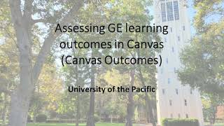 Canvas Outcomes for General Education classes (Spring 2022)