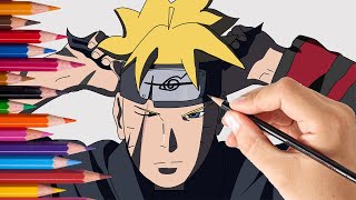 Drawing Boruto From Boruto: Naruto Next Generations