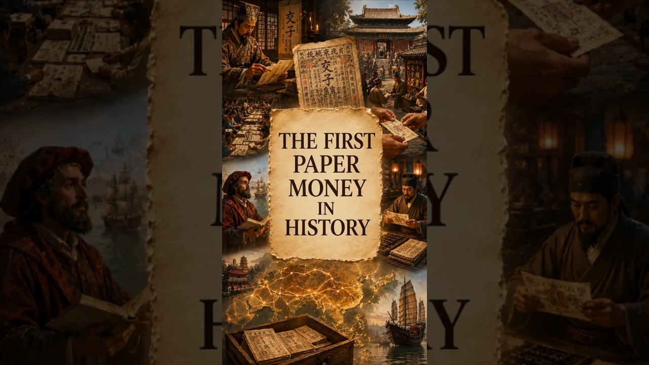 The First Paper Money in History #money #paper #marcopolo #documentary #history