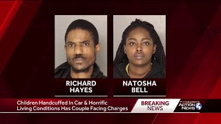 Police: Couple arrested after school officials find children handcuffed inside father's vehicle