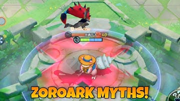 Can Slowbro unite Zoroark while in night slash? | Pokemon Unite Mythbusters