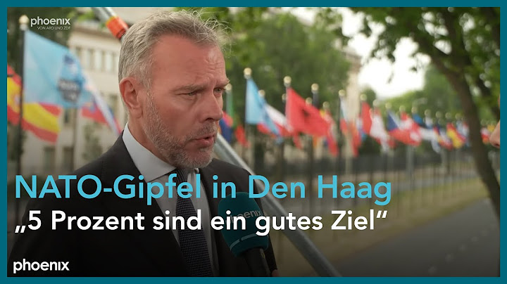 NATO-Gipfel in Den Haag: Admiral Rob Bauer im Gespräch mit Marc Steinhäuser am 24.06.2025