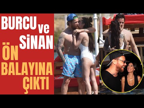 ÖPMELERE DOYAMADI | Sinan Akçıl ve Burcu Kıratlı Denizde Romantik Anlar Yaşadı