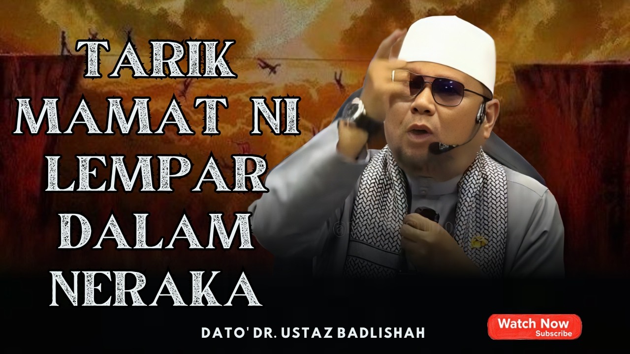 ORANG YANG AKAN DI LEMPARKAN DALAM NERAKA | AMALAN SEDIKIT PAHALA BERBUKIT | USTAZ BADLISHAH