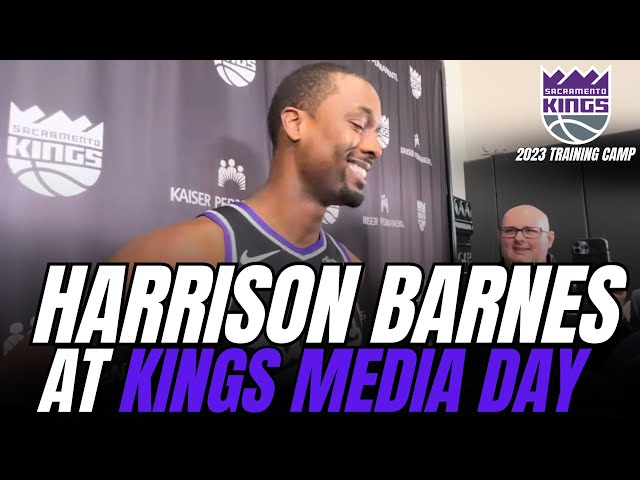 Harrison Barnes says he feels 'honored' to be back with the Kings - Sactown  Sports