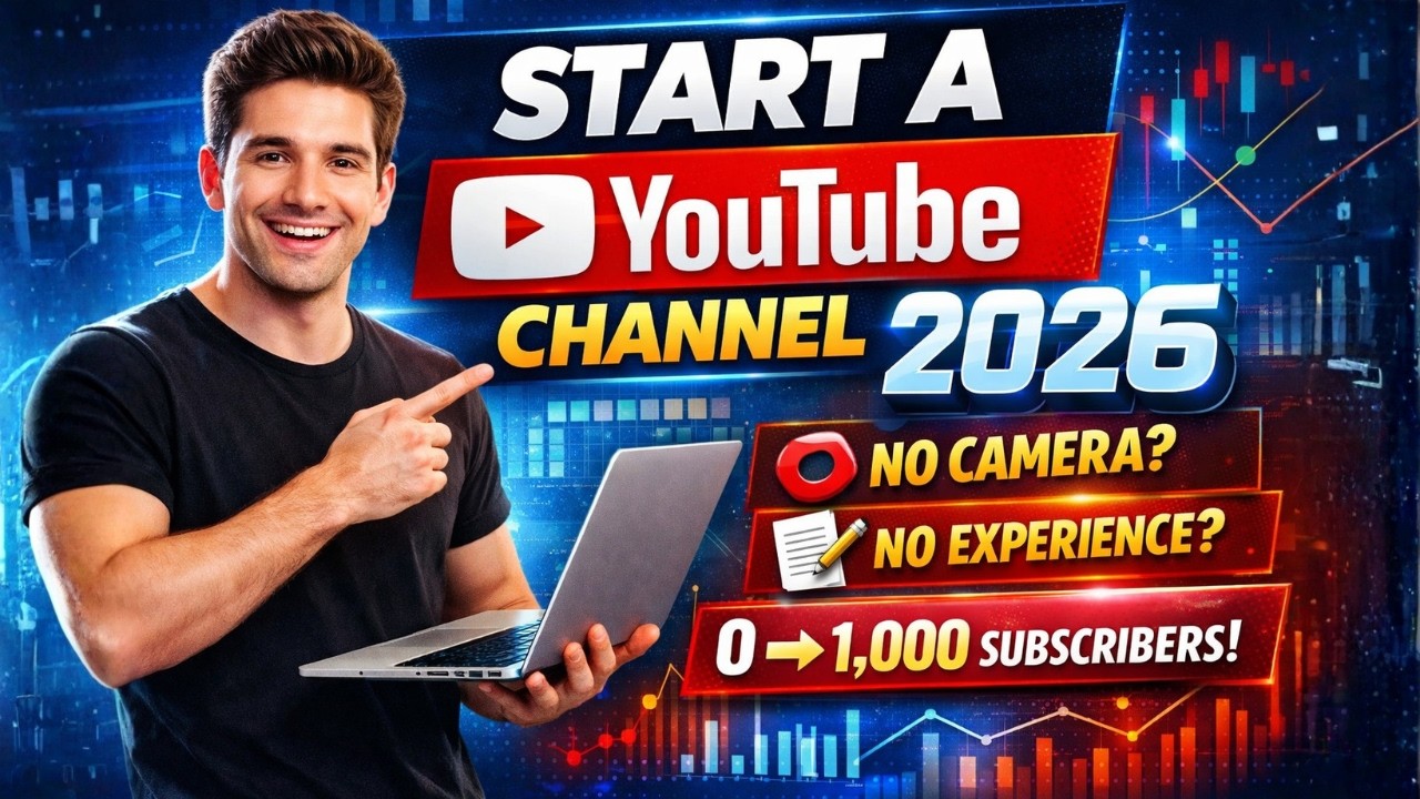 How to Start a YouTube Channel in 2026 | Complete Beginner Guide (Step ...
