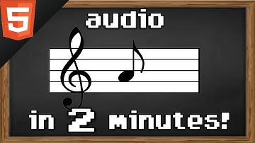 Learn HTML audio in 2 minutes 🔊