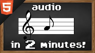 Learn HTML audio in 2 minutes 🔊