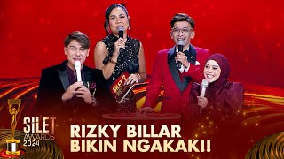 LUCU BANGET!! Rizky Billar Nyindir Melaney Ricardo KURUS | SILET AWARDS 2024