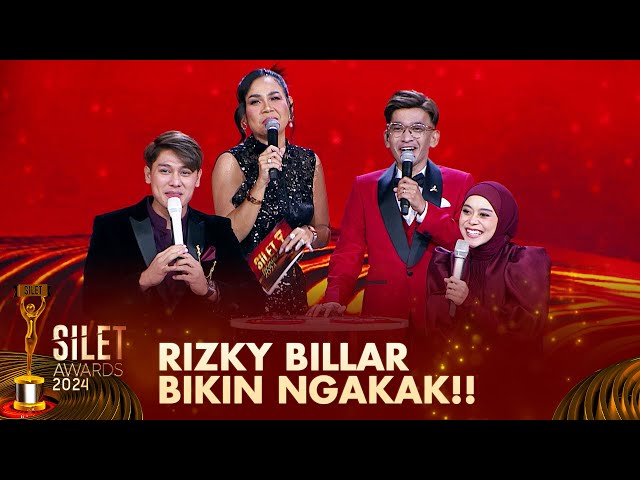 LUCU BANGET!! Rizky Billar Nyindir Melaney Ricardo KURUS | SILET AWARDS 2024 class=