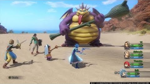 DRAGON QUEST XI: Echoes of an Elusive Age Erik damage