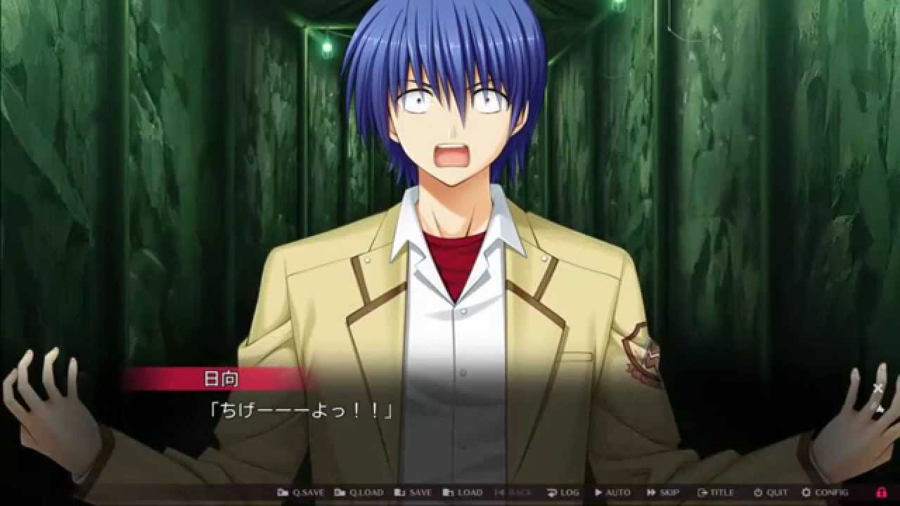 Angel Beats Shenanigans With Hinata English Closed Captions Youtube