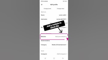 how to add a website link to your tiktok bio¦website option not showing on tiktok|2023¦update#short