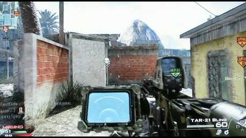 Modern Warfare 2 Gameplay. Ground War: Domination.  Tactical Nuke save! w/Commentary! [HQ]