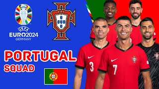 PORTUGAL  Squad For UEFA EURO 2024 | Portugal Squad | UEFA Euro 2024 | FootWorld