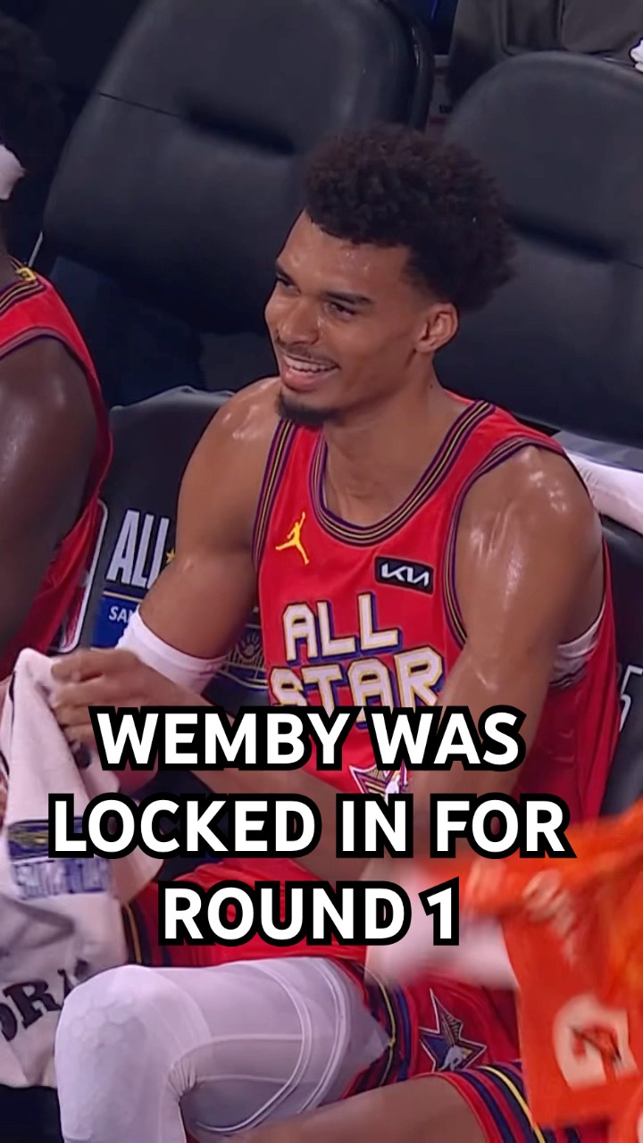 Wemby was going 100% for Game 1