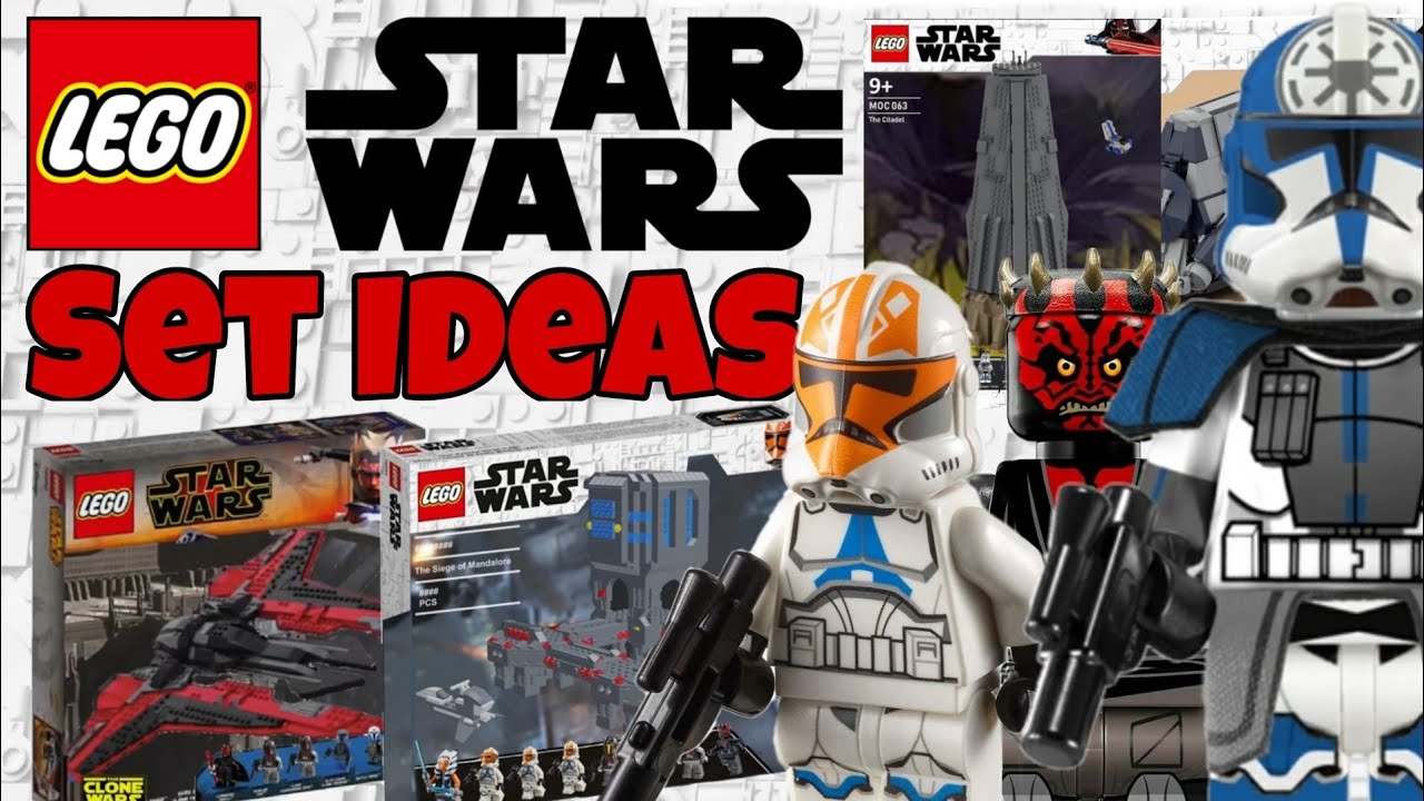 My Lego Star Wars The Clone Wars Set Ideas! (2021 And 2022!) - Youtube