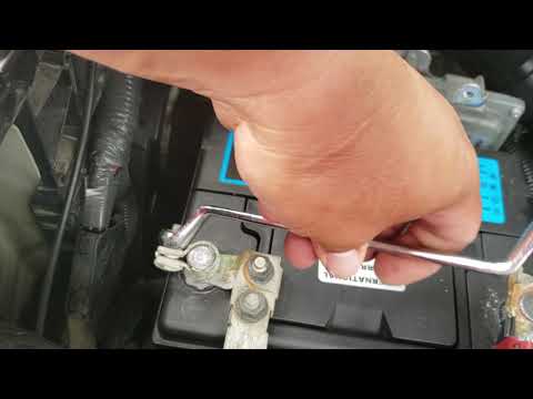 How to: Install a Battery on a 2014 Nissan Pathfinder