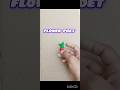 how to make a flower poet with toothpaste. tips#flower #poet #craft #youtubeshorts #viralahorts