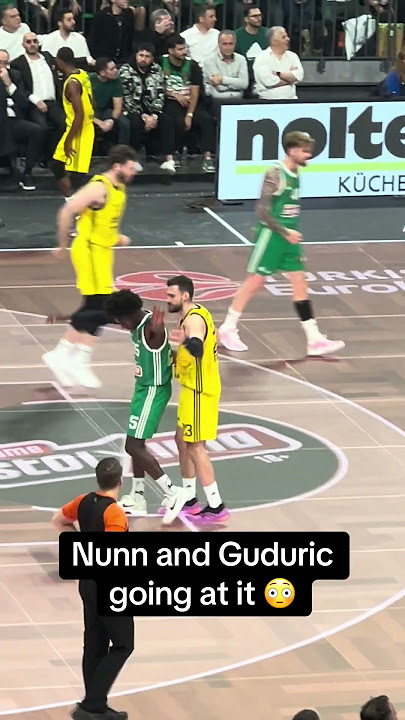 Nunn Vs Guduric #gate13 #pao #Panathinaikos #nunn #shorts #trending