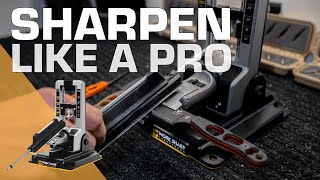 HOW TO SHARPEN ANY KNIFE IN MINUTES - WORK SHARP PROFESSIONAL PRECISION ADJUST SHARPENER