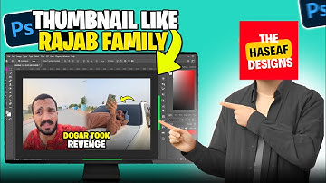 HOW TO MAKE THUMBNAIL LIKE RAJAB FAMILY