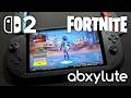 Fortnite on Switch 2 with Abxylute N6 Controller