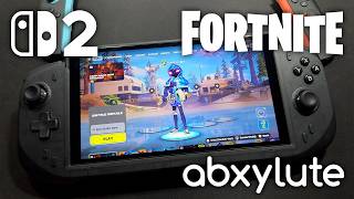 Fortnite on Switch 2 with Abxylute N6 Controller