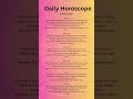 Today’s Horoscope #dailyhoroscope #vedicaurapath #zodiacprediction #horoscope