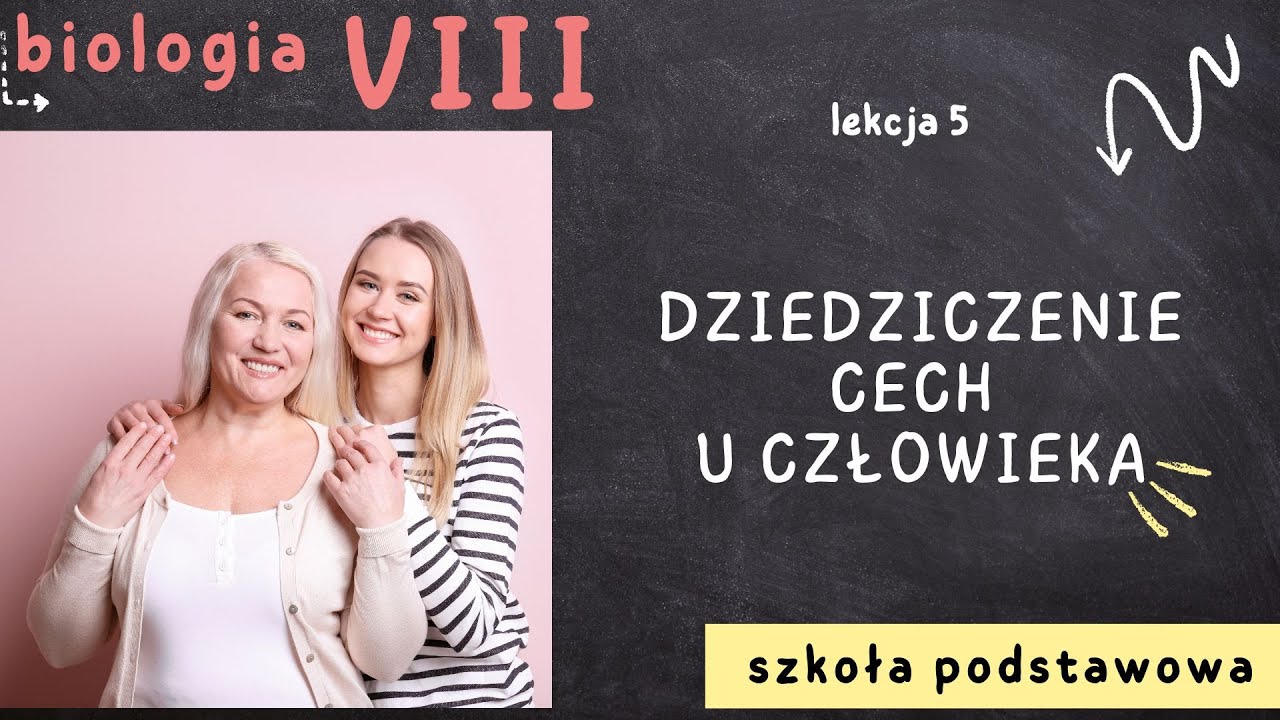 Biologia 8 [Lekcja 5 - Dziedziczenie cech u człowieka] - YouTube