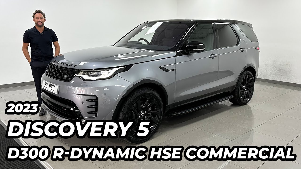 2023 Land Rover Discovery D300 R-Dynamic HSE Commercial (VAT Q) - YouTube