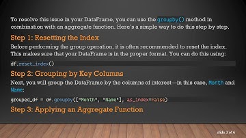 Merging Duplicate Rows in Pandas DataFrames