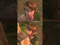 how old videogames handle faces