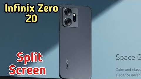 How To Enable Split Screen In Infinix Zero 20 , Dual Screen Create In Infinix Zero 20 ,