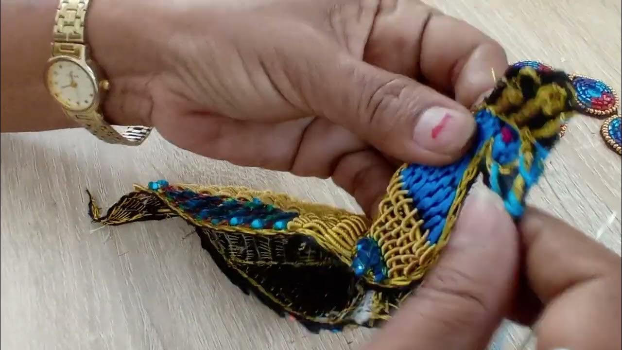 5D Aari work tutorial How to make Aari world ///// YouTube