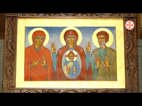 მრავალშვილიანი დედების ინიციატივით ხატი - „წმინდა ოჯახი“  დაიწერა