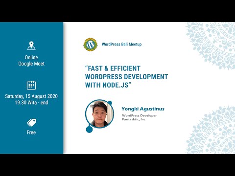 Video: Bisakah Anda menggunakan node js dengan WordPress?