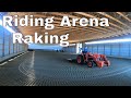 Raking Our New Riding Arena - Plus Building Update!