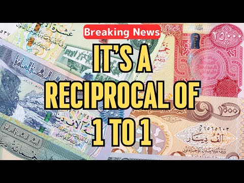 🔥Iraqi Dinar🔥It’s a Reciprocal of 1 to 1🔥News Guru Intel Update IQD Value to USD🤑💵🤑🎉