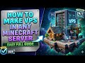 How to make any minecraft server a vps. Get free vps using a minecraft server.