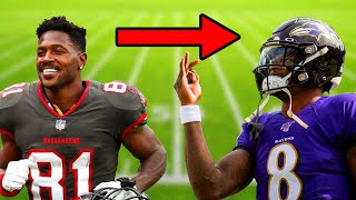 Should The Baltimore Ravens SIGN Antonio Brown? | Lamar Jackson, Marquise Brown