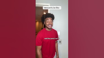 Are you more of an introvert or extrovert ? #funny #relatable #friends #comedy #parents
