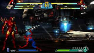 Marvel Vs Capcom 3 SpiderMan Demo