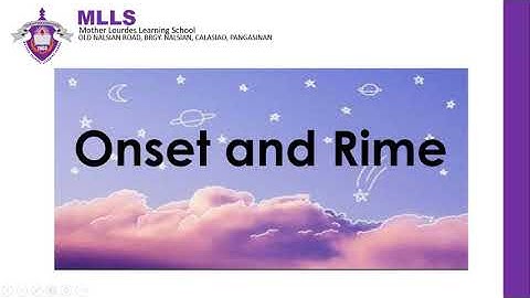 Onset and Rime Lesson for Kids | Teacher Bunny