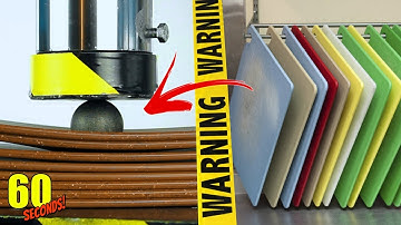 60 SECONDS Experiment - HYDRAULIC PRESS VS Cutting board | CRASH TEST