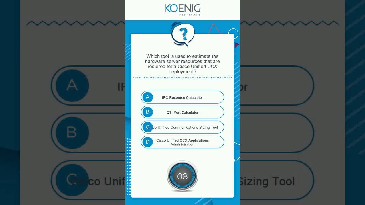 Learn Deploying Cisco Contact CenterExpress (UCCXD) v 6.0 online | Koenig Solutions