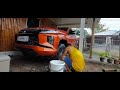 Car Wash Para sa Aming Strada Athlete Ginamitan ko ng Wax | Ang Kintab