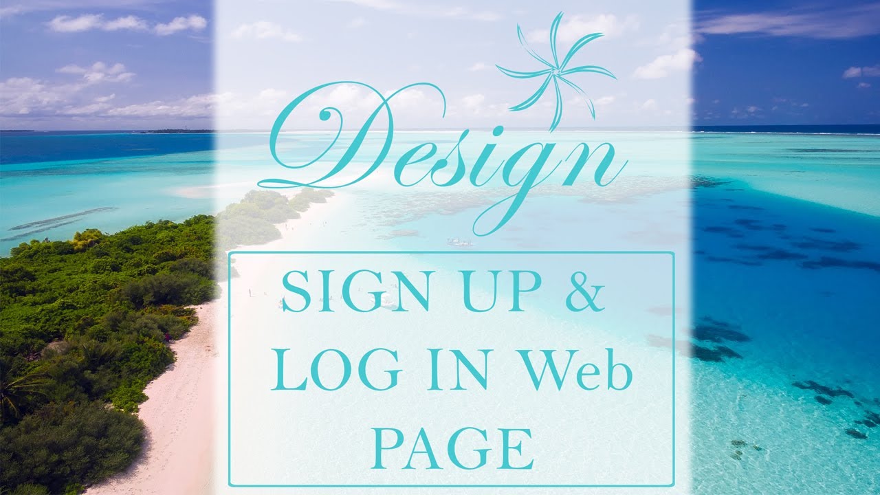 Photoshop Tutorials for Beginners - How to Create Login and Sign Up ...